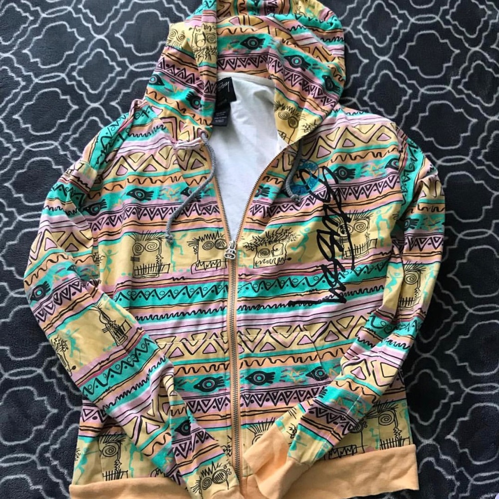 Stussy zip up